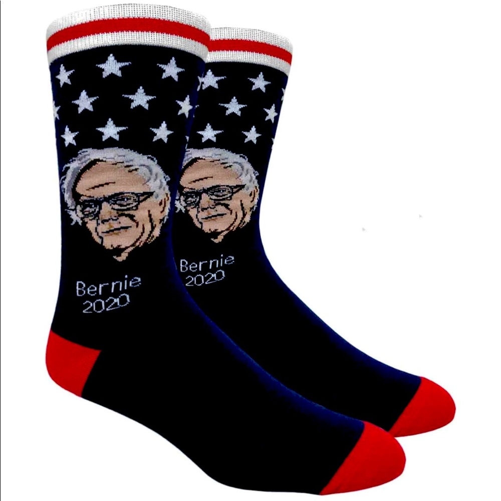 BERNIE SANDERS 2020 NOVELTY DRESS SOCKS